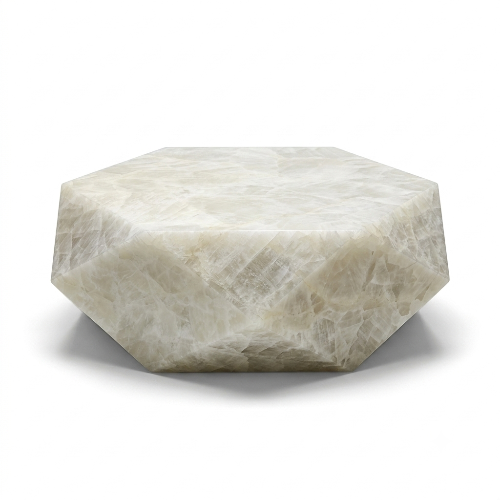 Marble Coffee Table (Snow Fox)