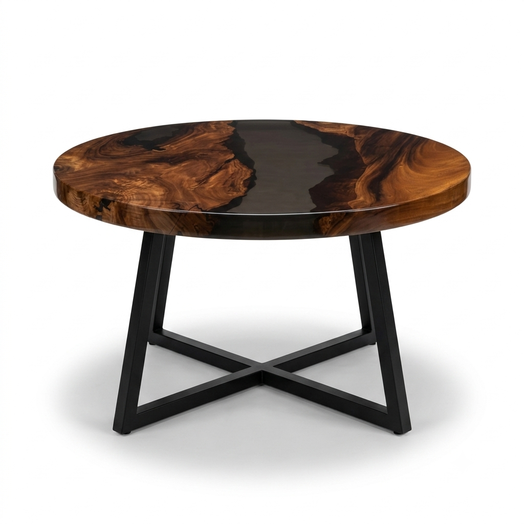 Resin Round Dining Table