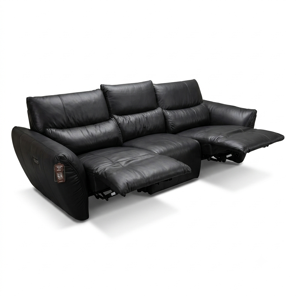 Astra Electric Recliner Leather Sofa