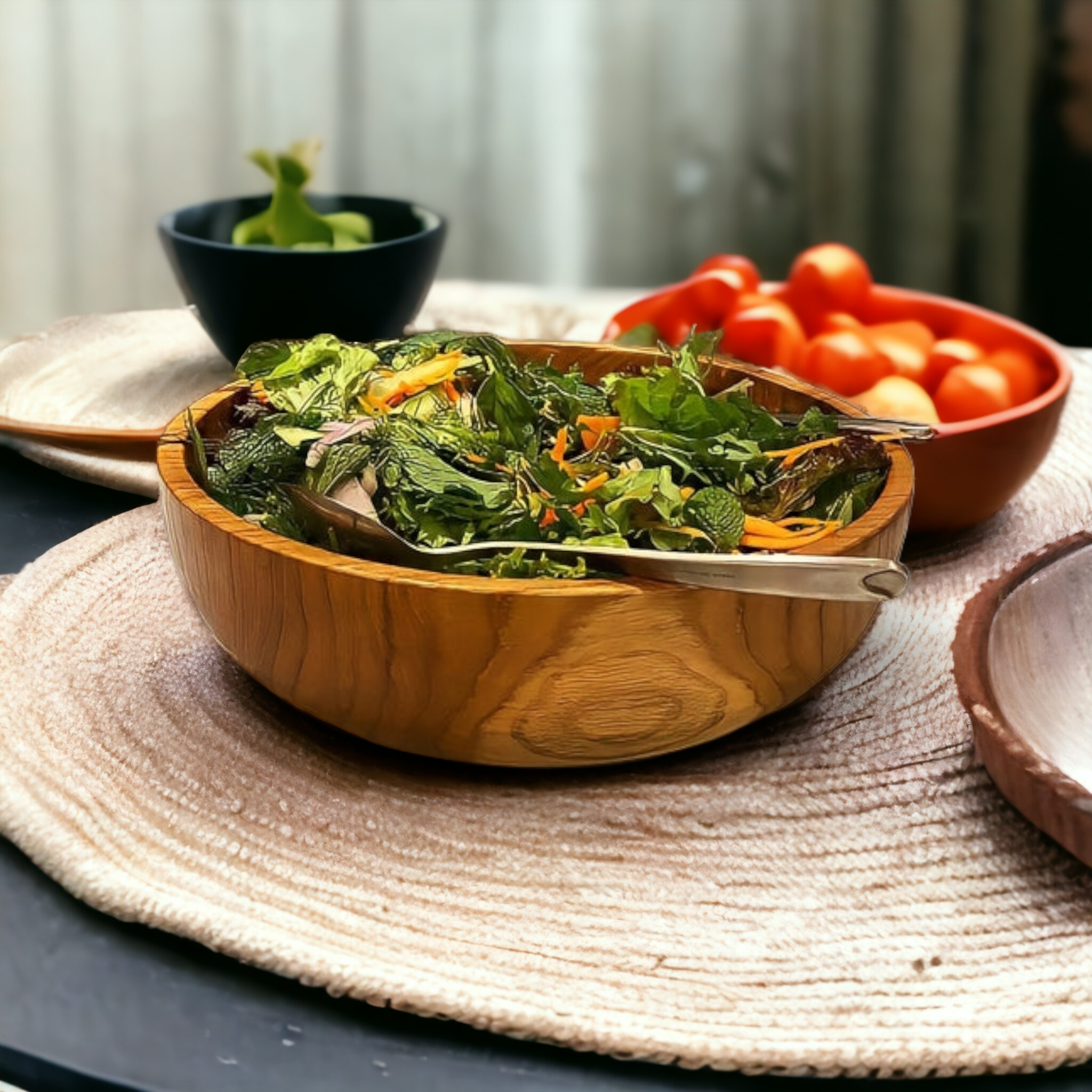 Teak Wood Bowl