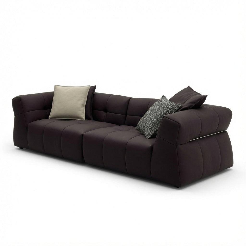 Onyx Leather Sofa