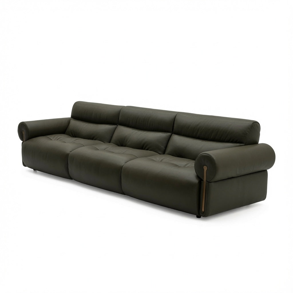 Mokha Leather Sofa