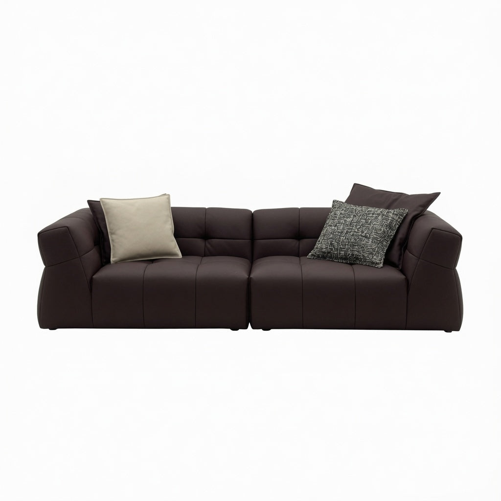 Onyx Leather Sofa
