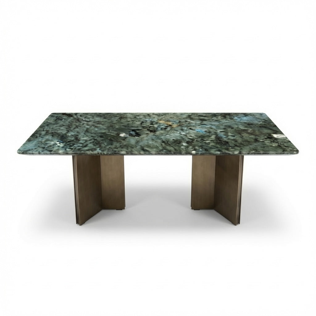 Marble Dining Table (Blue Jade)